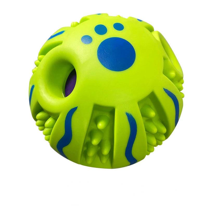 "Glow Wobble Giggle Ball π β Fun, Interactive Light-Up Toy for Dogs"