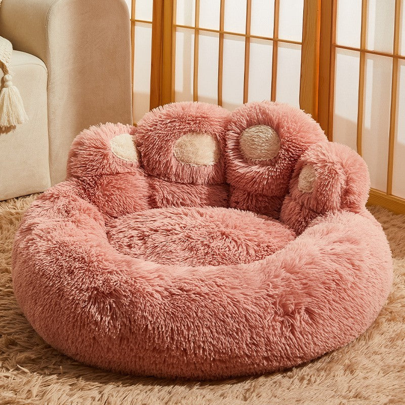 Soft & Durable Pet Sofa Bed for Medium to Large Dogs - Fleece-Lined Comfort