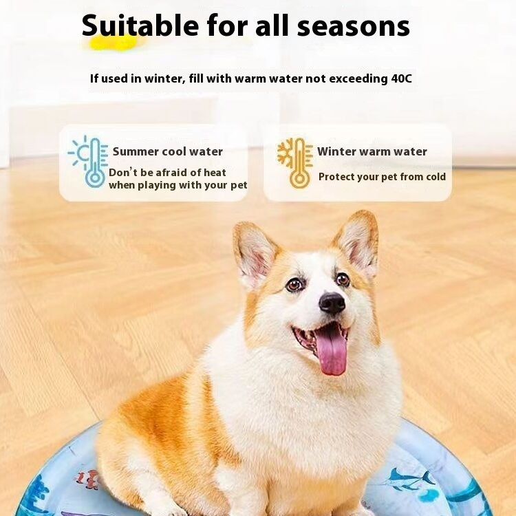 Summer Cooling Pet Mat for Dogs & Cats – Ice Pad Cushion