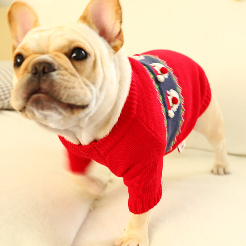 Pet Christmas Sweater. Cozy & Stylish for Your Furry Friend!