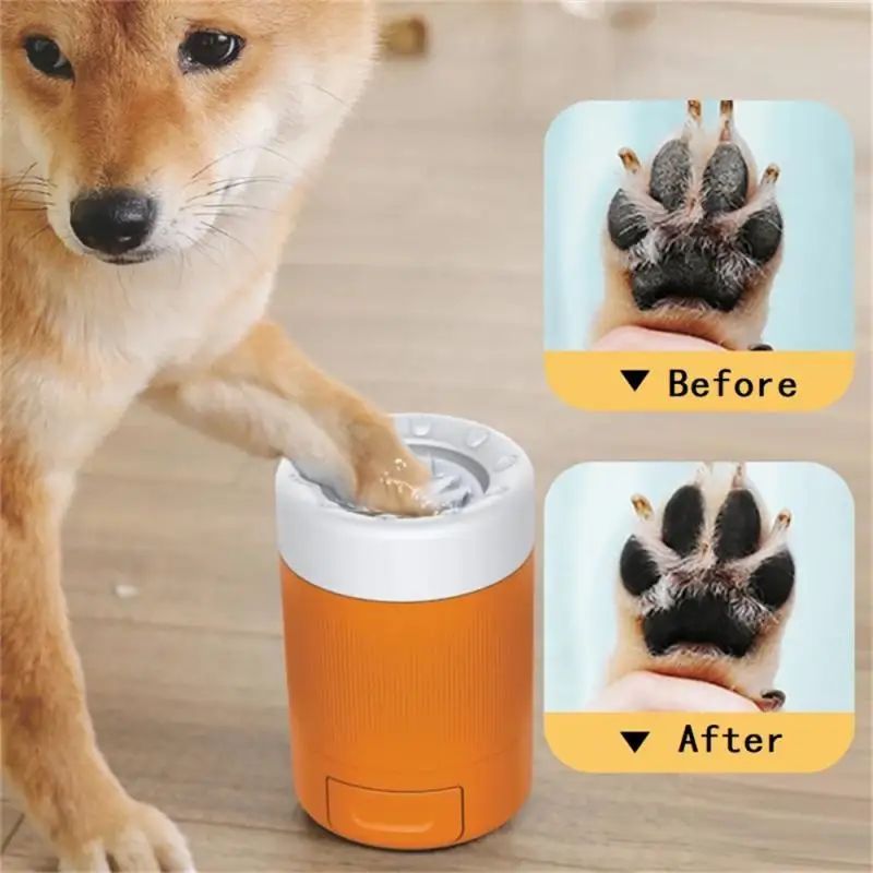 Pet Paw Grooming & Cleaning Cup – Automatic Foot Wash for Dogs and Cats