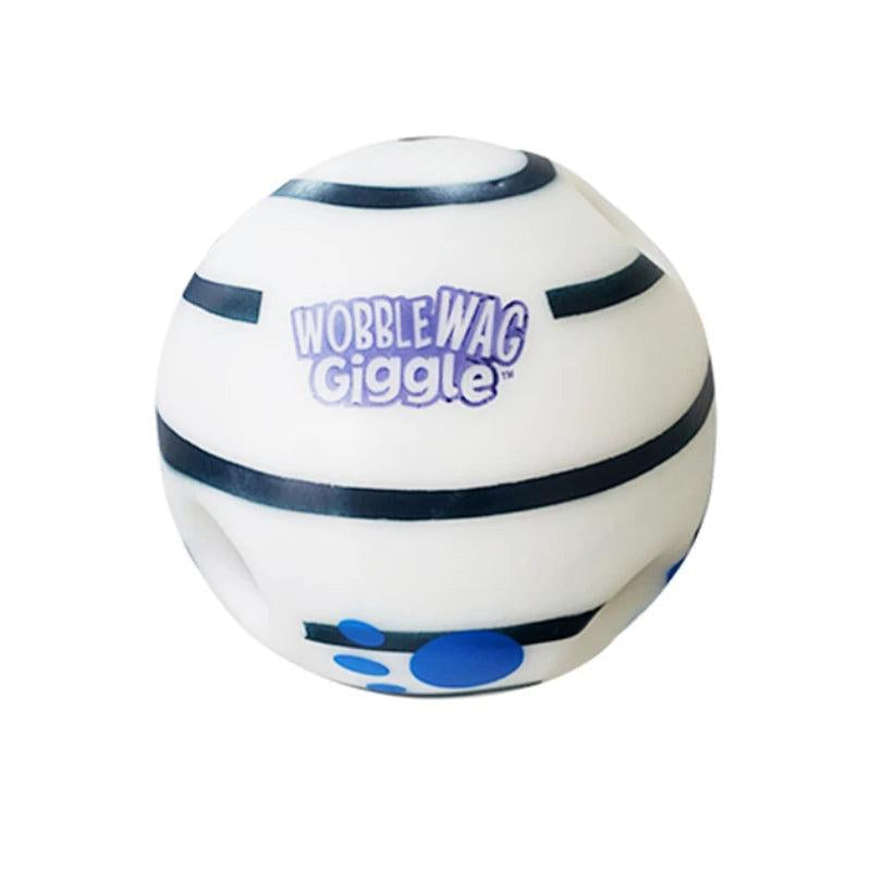 "Glow Wobble Giggle Ball π β Fun, Interactive Light-Up Toy for Dogs"
