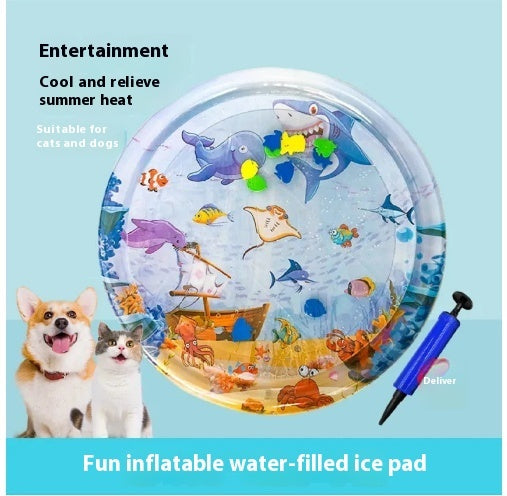 Summer Cooling Pet Mat for Dogs & Cats – Ice Pad Cushion