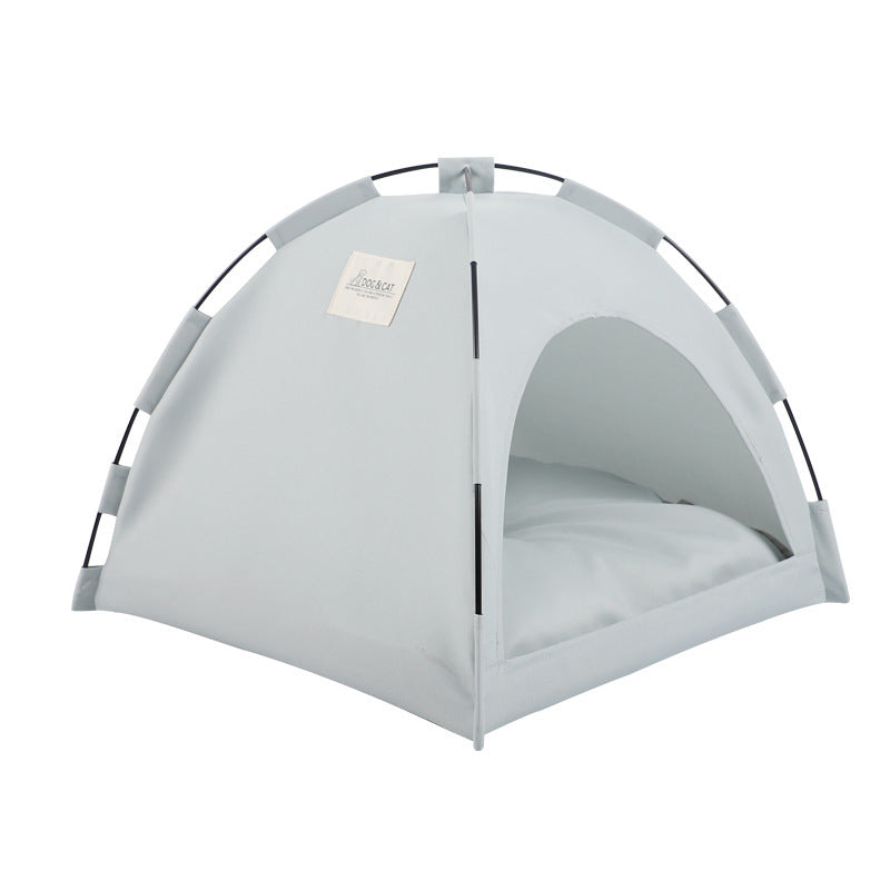 Portable Pet Tent Cooling Mat with Cushion for Dogs and Cats
