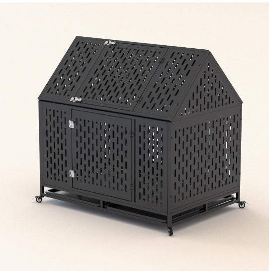 Indestructible Dog Crate – Sturdy Pet Toyery Kennel for Large Dogs