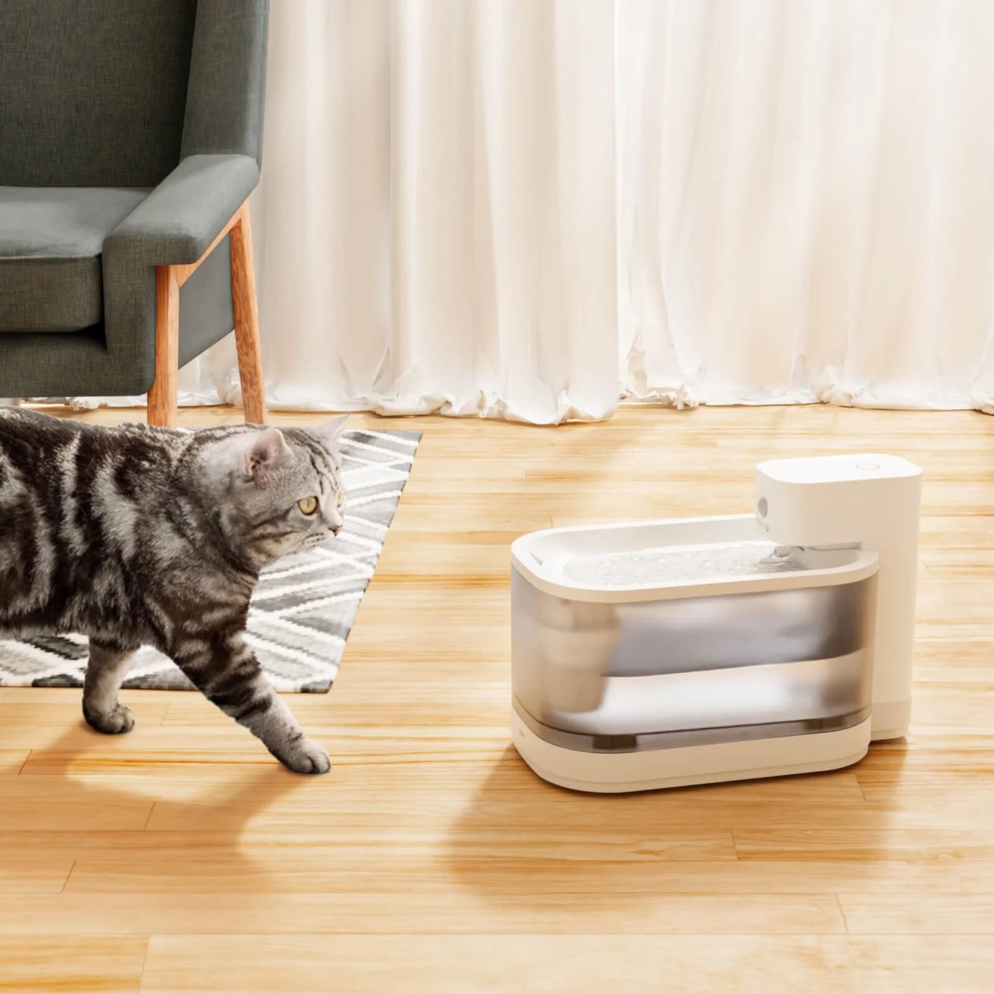 The Ultimate Pet Hydration Solution: Waterdrop Wireless Fountain Pro