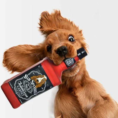 Funny Squeaky Toy "Bad Spaniels" Toy for Dogs