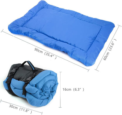 Portable Outdoor Travel Bed for Pets – Soft, Non-Slip, Machine Washable Mat for Small to Large Dogs and Cats