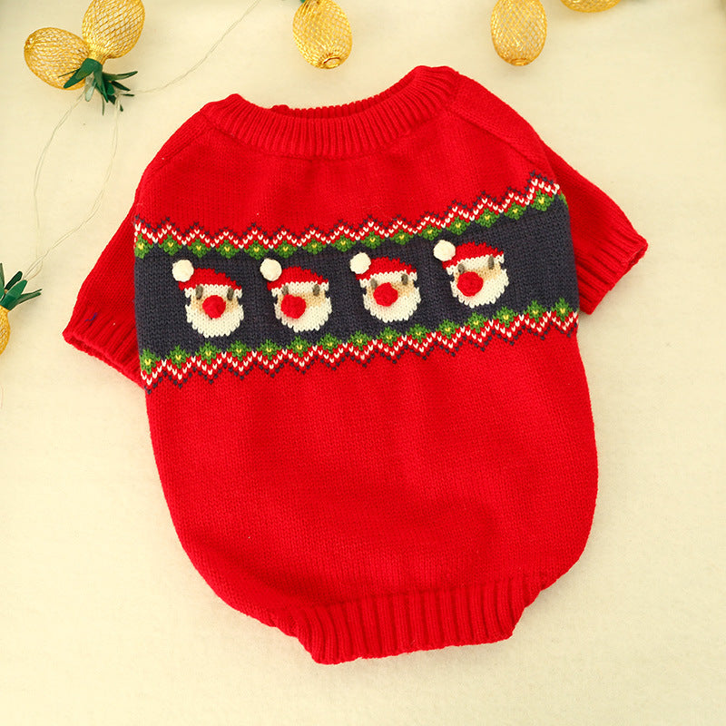 Pet Christmas Sweater. Cozy & Stylish for Your Furry Friend!