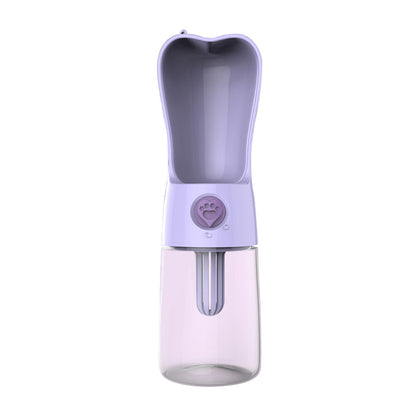 Portable Pet Water Bottle & Feeder for Dogs and Cats