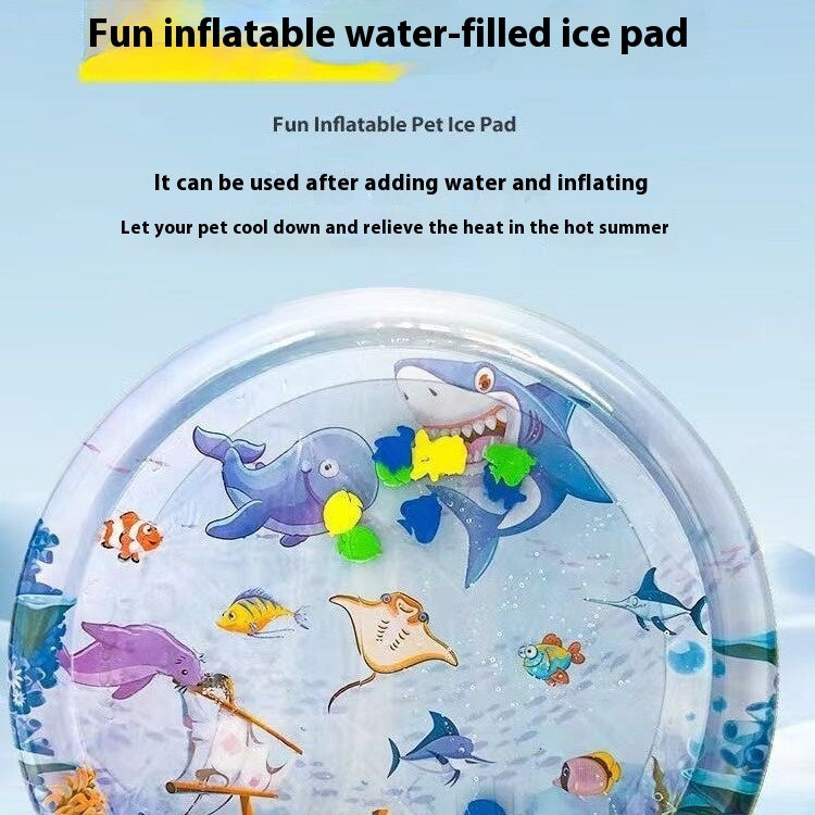Summer Cooling Pet Mat for Dogs & Cats – Ice Pad Cushion