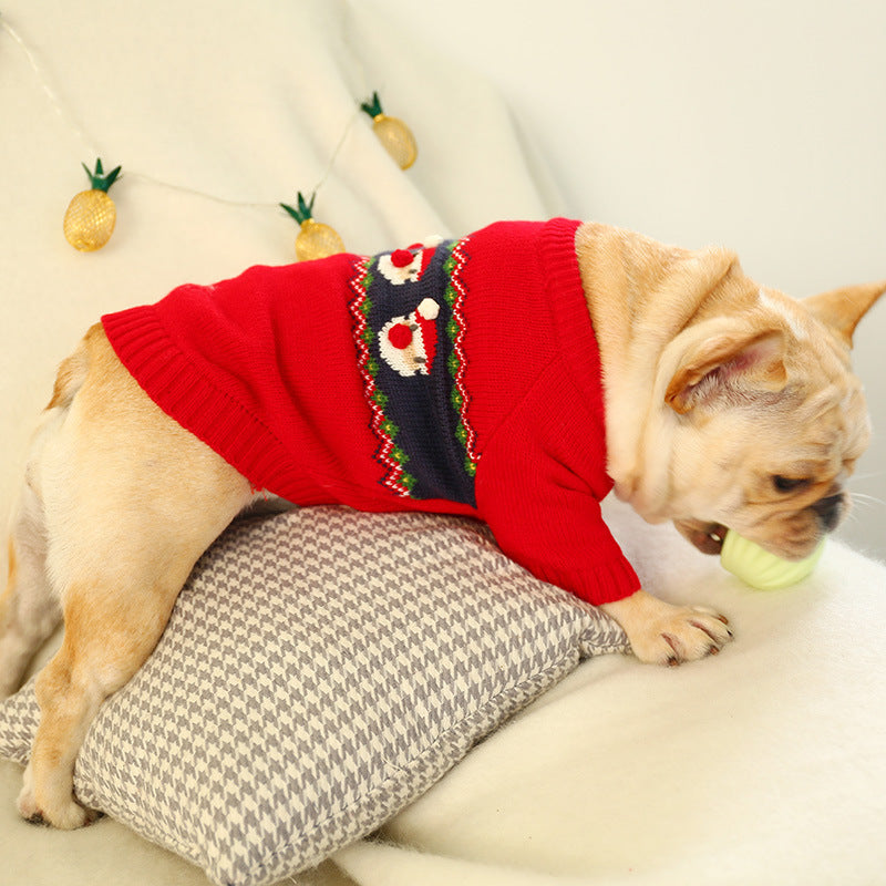 Pet Christmas Sweater. Cozy & Stylish for Your Furry Friend!