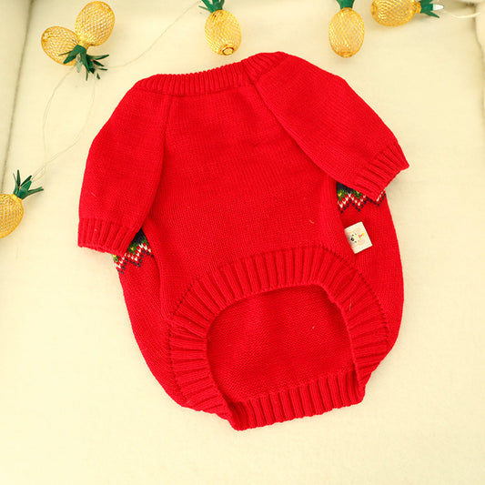 Pet Christmas Sweater. Cozy & Stylish for Your Furry Friend!