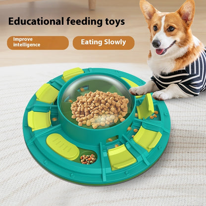 Dog Puzzle Feeder – Slow Eating, IQ-Boosting & Non-Electric