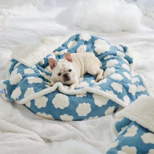 Shu Cotton Thickened Waterproof Pet Blanket – Soft, Durable, and Leak-Proof Protection for Pets
