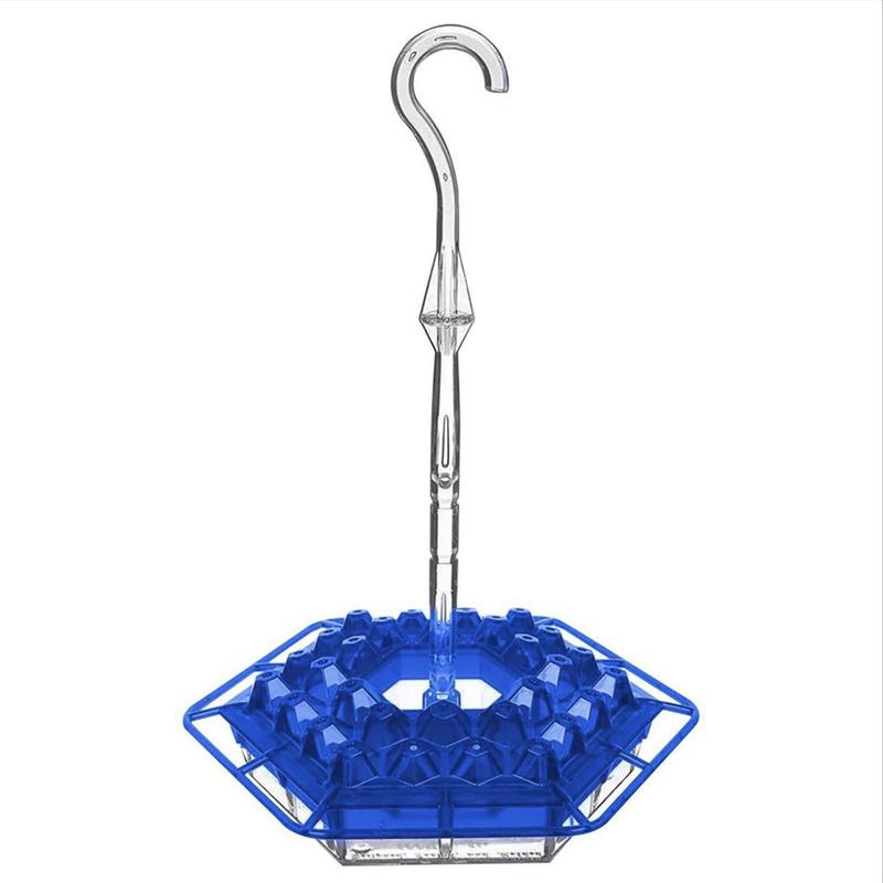 Hummingbird Feeder Tray – Hexagonal, Leak-Proof, Easy to Refill & Clean for Your Yard