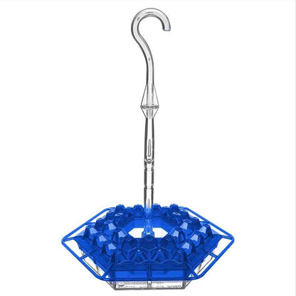 Hummingbird Feeder Tray – Hexagonal, Leak-Proof, Easy to Refill & Clean for Your Yard