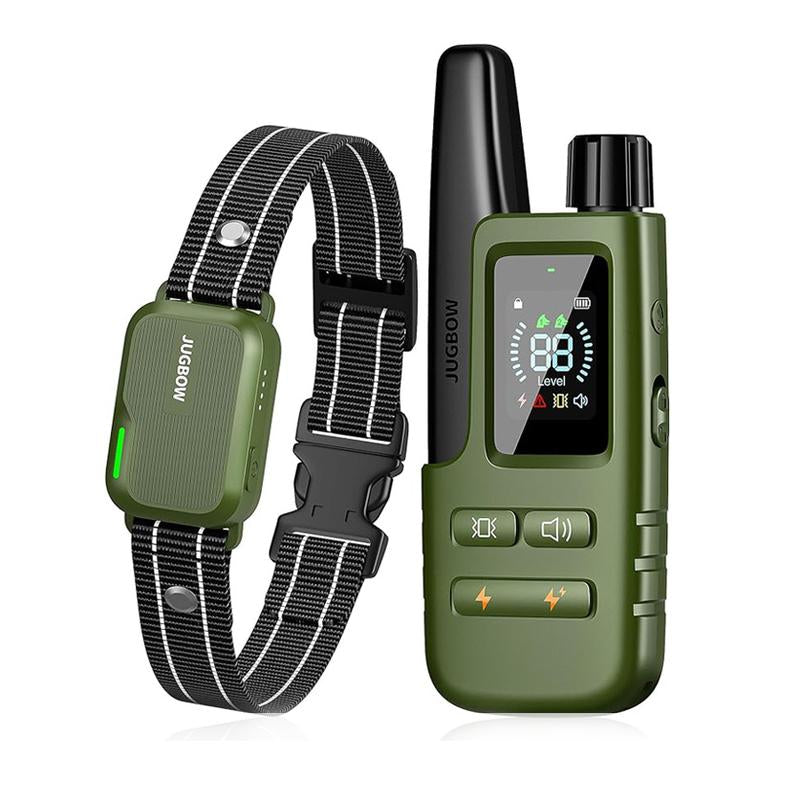 Jugbow Remote Dog Training Collar - 3300FT Range, 4 Modes, IPX7 Waterproof, Rechargeable for All Breeds
