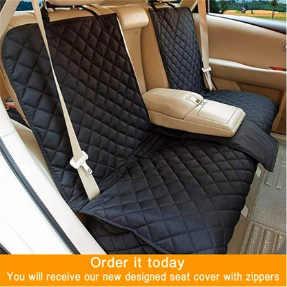 Comfortable Car Seat Cover for Dogs – Travel Cushion for Rear Seat
