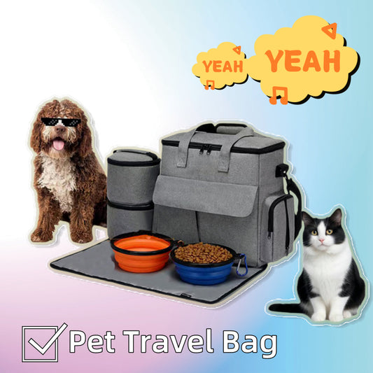 Pet Backpack with Spacious Storage for Travel & Outdoor Use
