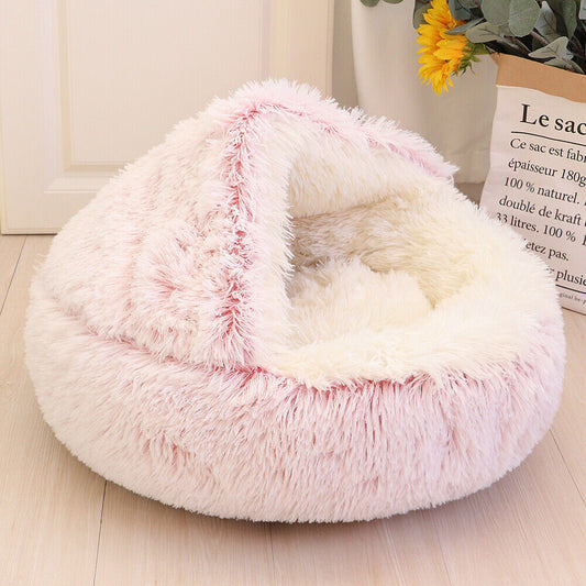 Winter Plush Nest Bed