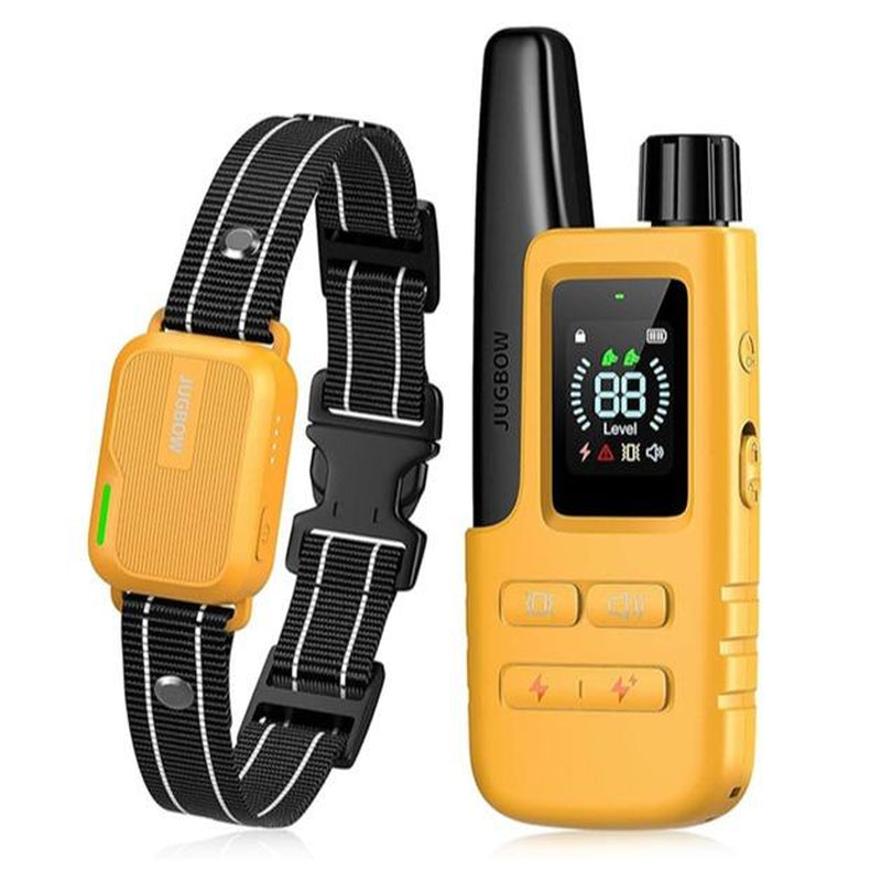 Jugbow Remote Dog Training Collar - 3300FT Range, 4 Modes, IPX7 Waterproof, Rechargeable for All Breeds